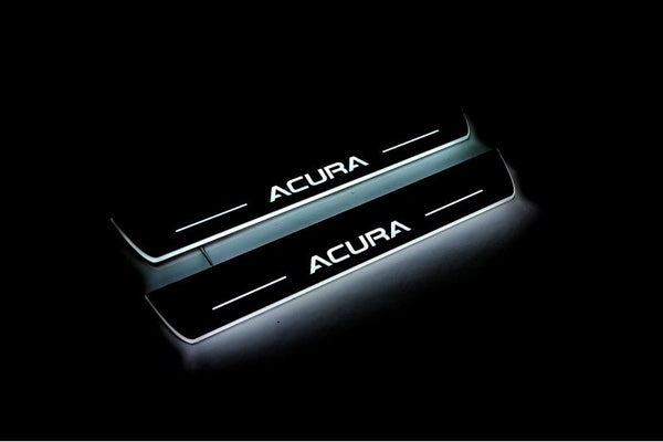 Acura MDX III LED door sill With Logo Acura