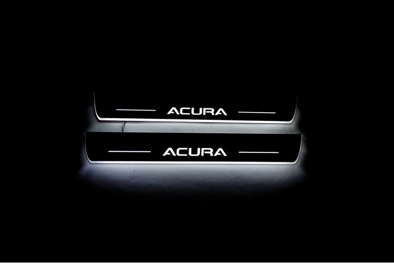 Acura MDX III LED door sill With Logo Acura - decoinfabric