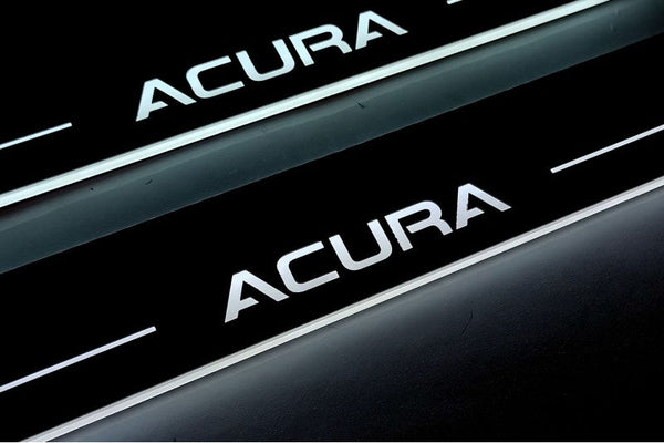 Acura MDX III LED door sill With Logo Acura - decoinfabric