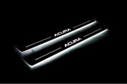 Acura TL IV 2009-2014 Door Sill Protectors With Logo Acura Acura Led Door Sills opdesign