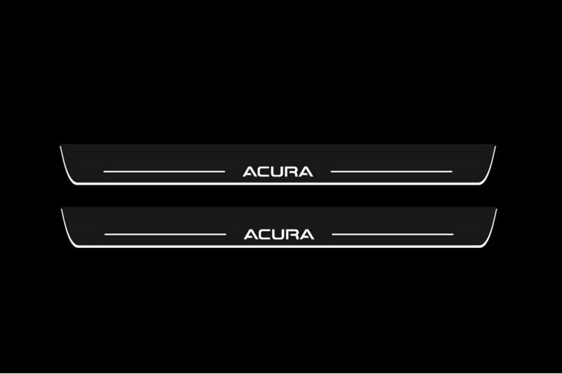 Acura TSX II Led Door Sills With Logo Acura - decoinfabric