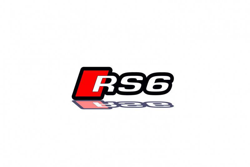 Audi Emblem & Badges set with RS6 logo