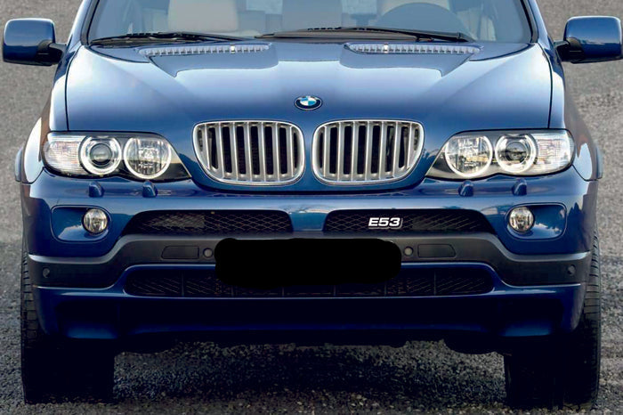 BMW Emblem & Badge Set - Grille and Tailgate E53 logo BMW emblems decoinfabric