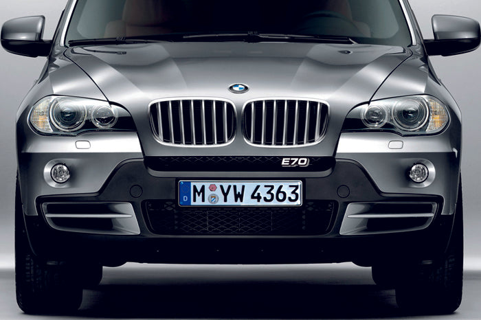 BMW Radiator grille emblem with E70 logo - decoinfabric