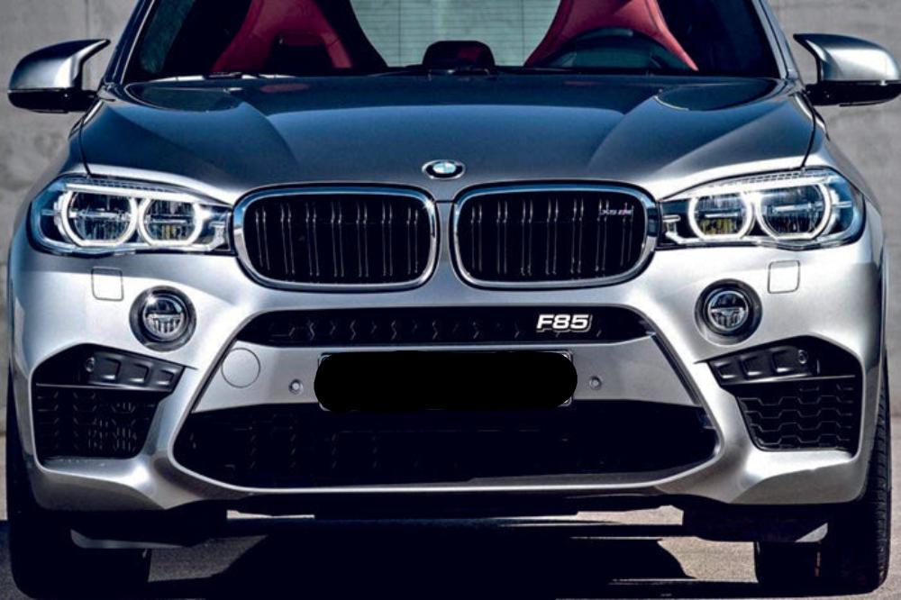 BMW Radiator grille emblem with F85 logo BMW emblems decoinfabric