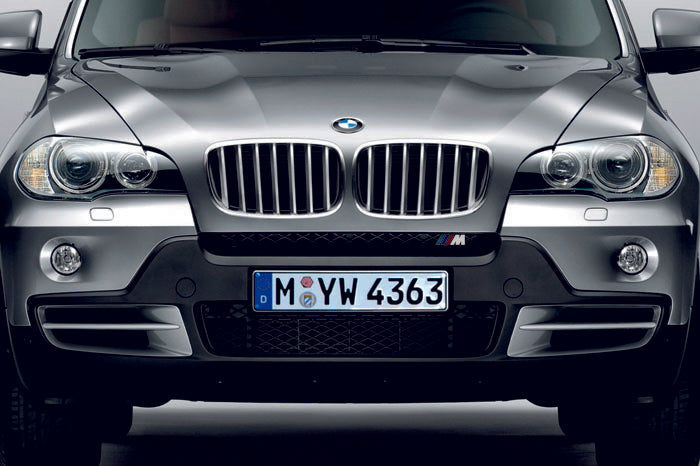 BMW Radiator grille emblem with ///M logo - decoinfabric