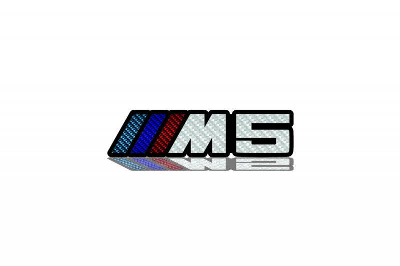 BMW Emblem & Badges set with M5 logo (type Carbon) BMW emblems decoinfabric