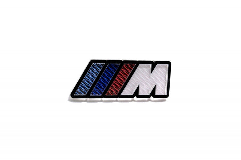 BMW Emblem & Badges set with M logo (type Carbon) BMW emblems decoinfabric