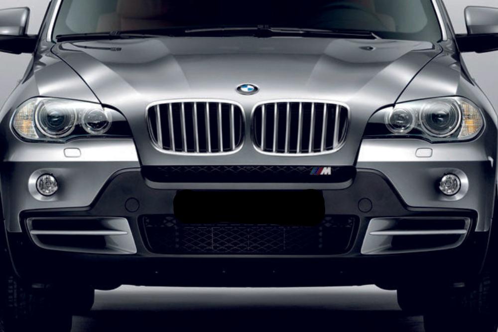 BMW Emblem & Badge Set - Grille and Tailgate M logo (type Carbon) BMW emblems decoinfabric