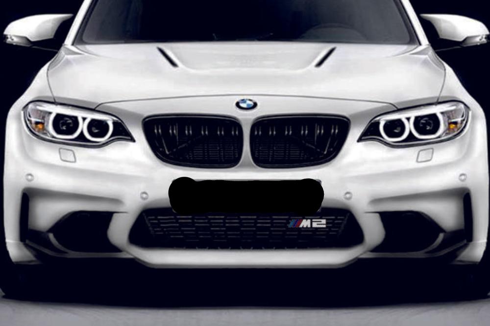 BMW Emblem & Badges set with M2 logo (type Carbon)