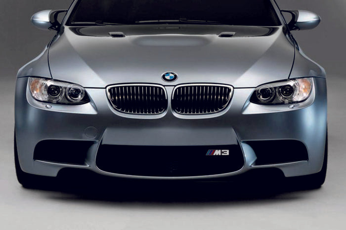 BMW Radiator grille emblem with ///M3 logo (type Carbon) - decoinfabric