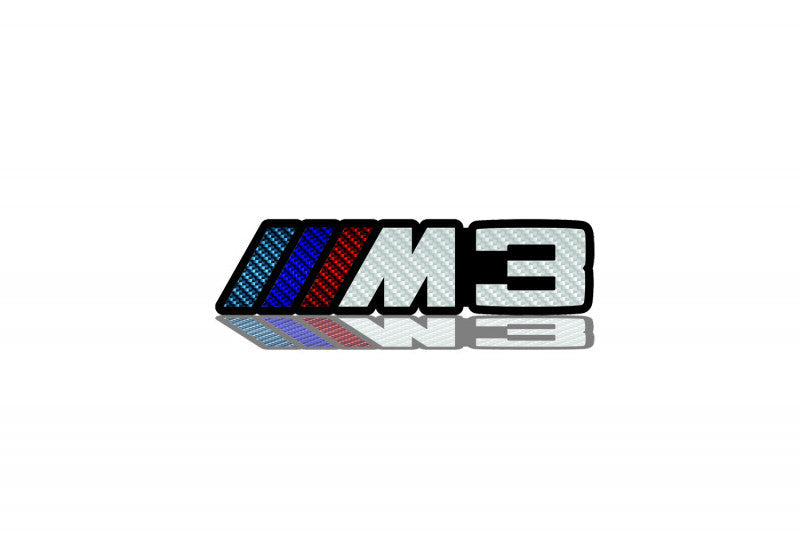 BMW Emblem & Badges set with M3 logo (type Carbon) BMW emblems decoinfabric