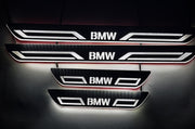 BMW X3 G01 2017-2021 LED Door Sills PRO With BMW LINE Logo BMW Led Door Sills opdesign