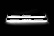 BMW X5 E70 2006-2013 Door Sill Led Plate With HAMANN Logo BMW Led Door Sills opdesign