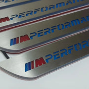 BMW X6 E71 2008-2015 LED Door Sills PRO With M Perfomance Logo BMW Led Door Sills opdesign