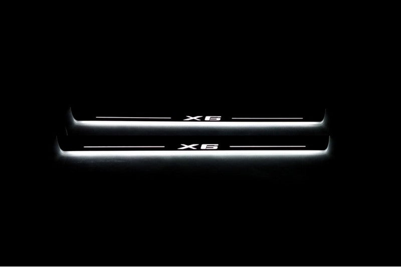 BMW X6 F16 Door Still Light With Logo X6 - decoinfabric