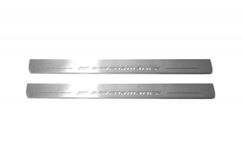 BMW 5 E90 2008-2013 LED Door Sills PRO With M Perfomance Logo BMW Led Door Sills opdesign