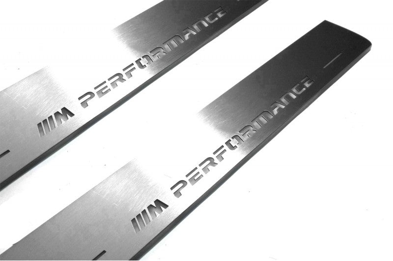 BMW X3 F25 Car Led Door Sill With Logo M Perfomance - decoinfabric