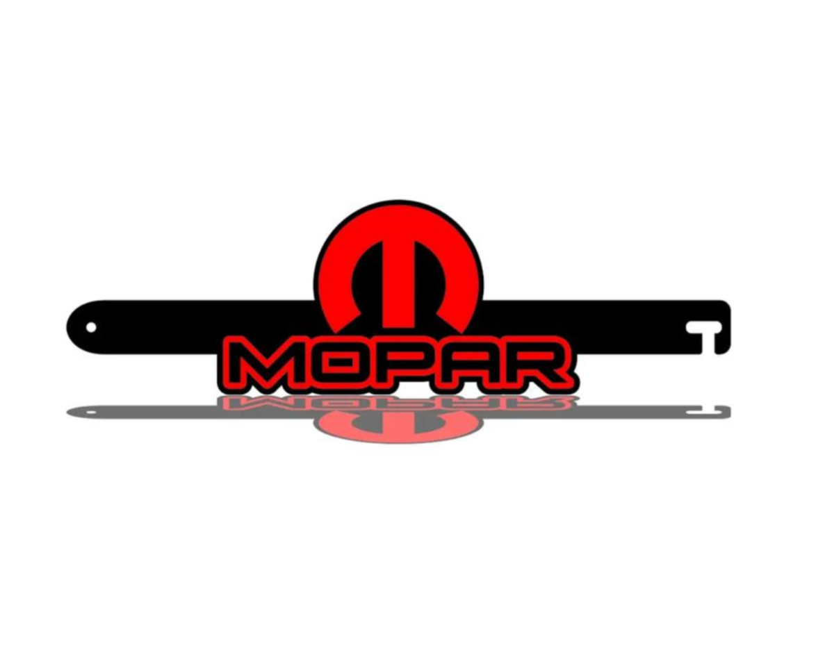 Car Show Stainless Steel Door Props with Mopar logo Car Show Stainless Steel Door Props decoinfabric