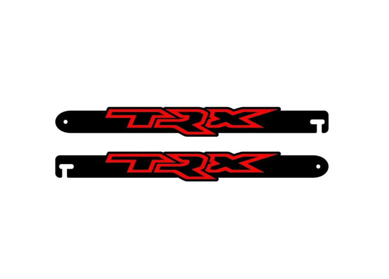Car Show Stainless Steel Door Props with TRX logo Car Show Stainless Steel Door Props decoinfabric