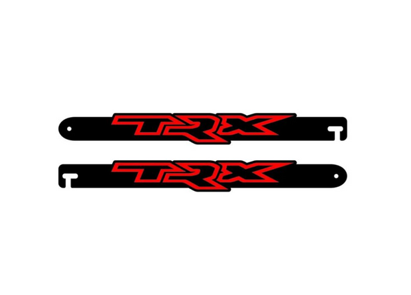 Car Show Stainless Steel Door Props with TRX logo