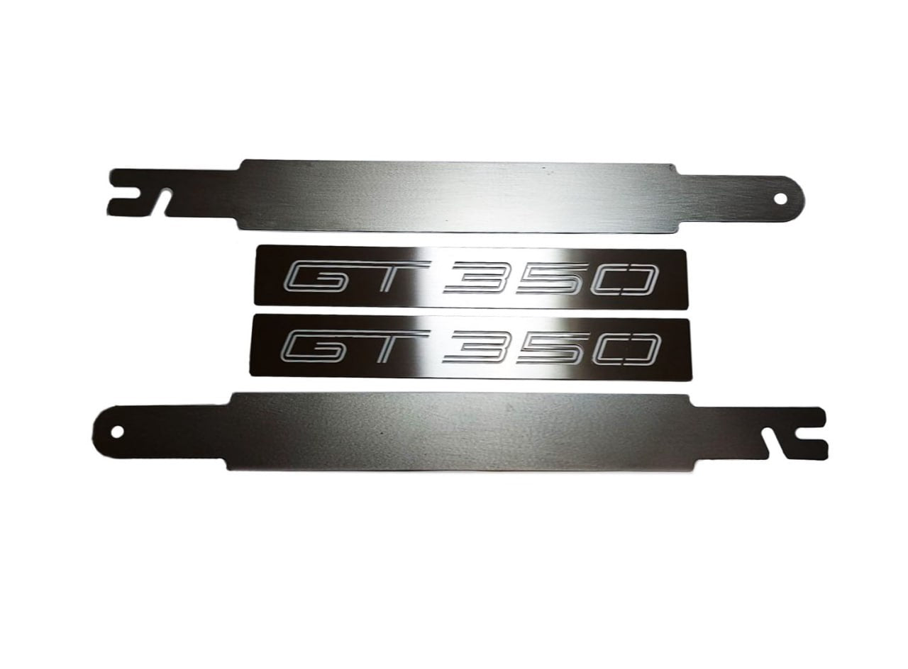 Ford Mustang 6 SHELBY GT 350 Car Show Stainless Steel Door Props with GT 350 logo Car Show Stainless Steel Door Props decoinf