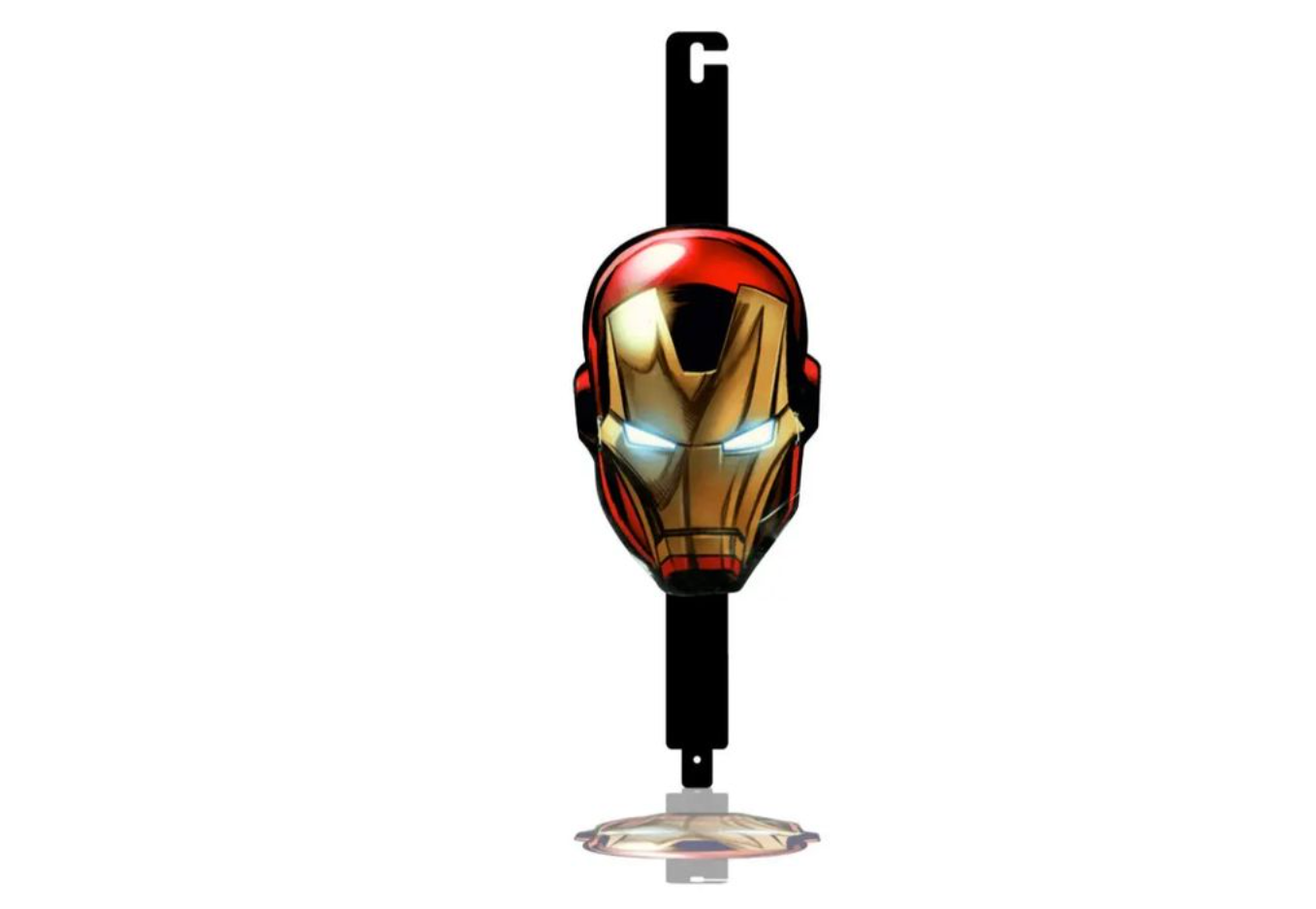Car Show Stainless Steel Hood Prop with Ironman Logo Car Show Stainless Steel Hood Prop decoinfabric