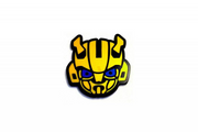 Chevrolet Emblem & Badges set with Bumblebee logo Chevrolet emblems decoinfabric BLACK YELLOW