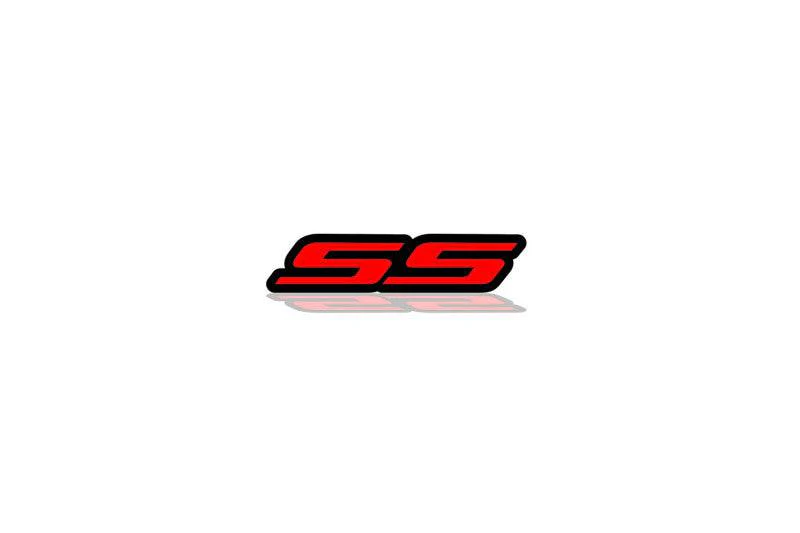 Chevrolet Radiator grille emblem with SS logo Chevrolet emblems decoinfabric