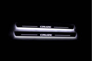 Chevrolet Cruze I 2008-2016 Door Sill Protectors With Logo Cruze Chevrolet Led Door Sills opdesign