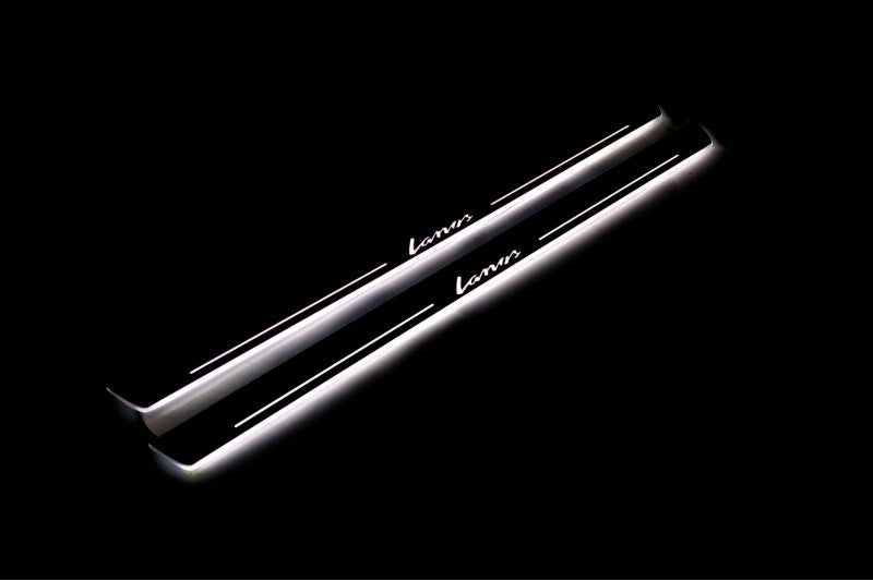 Chevrolet Lanos 2002-2017 Car Light Sill With Logo Lanos Chevrolet Led Door Sills opdesign