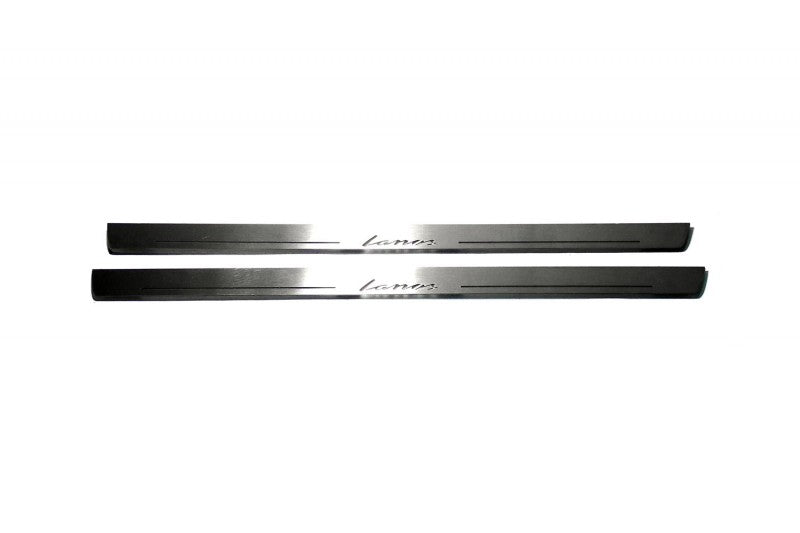 Chevrolet Lanos 2002-2017 Car Light Sill With Logo Lanos Chevrolet Led Door Sills opdesign