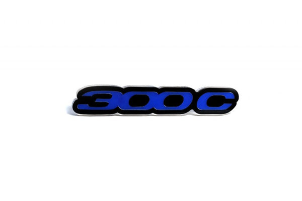 Chrysler 300C II radiator grille emblem with 300C II logo - decoinfabric