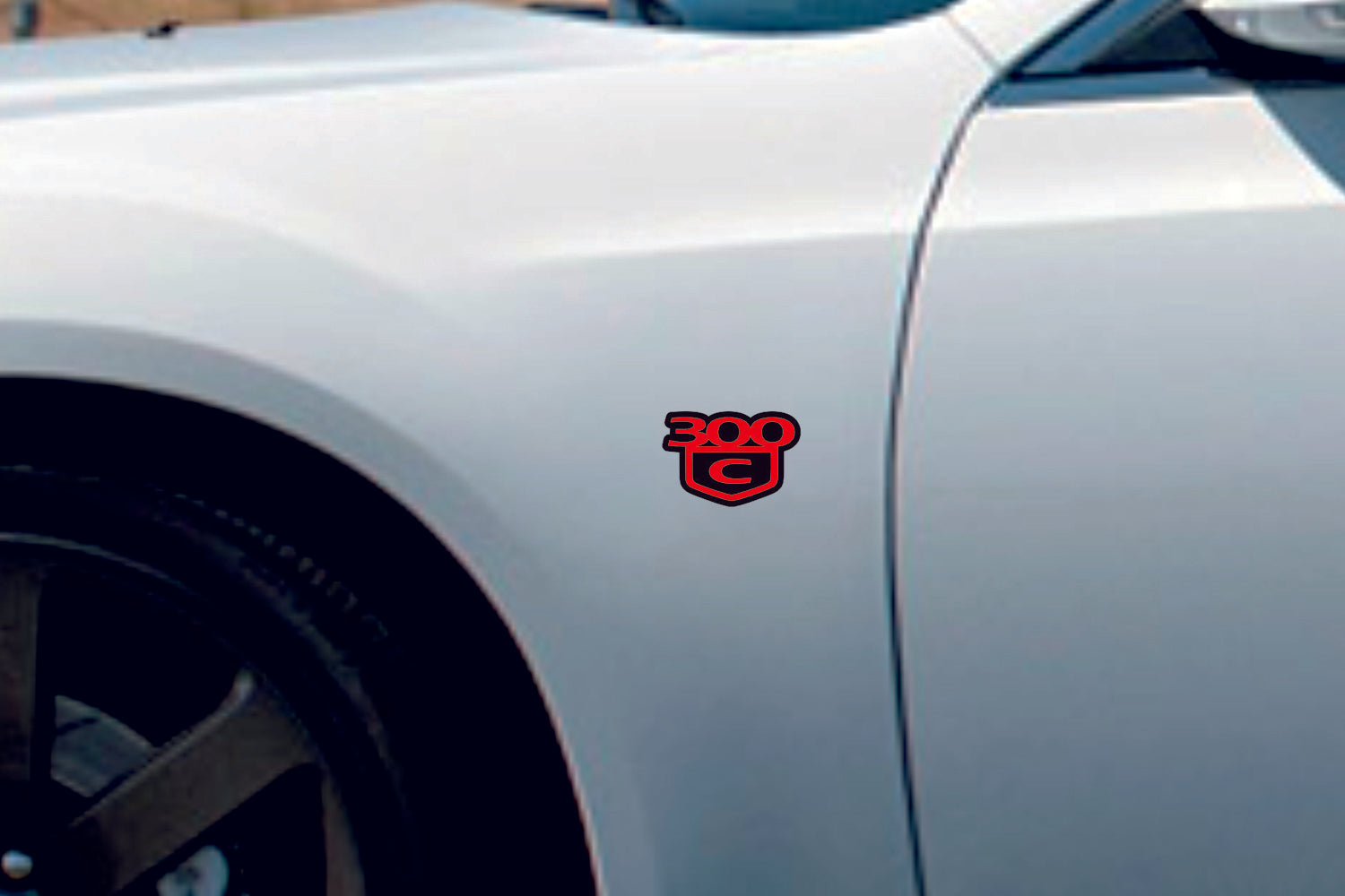Chrysler emblem for fenders with 300C I logo Chrysler emblems decoinfabric