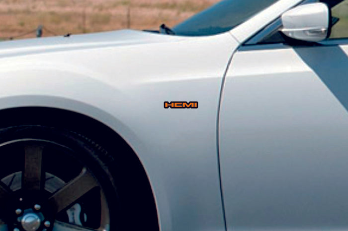 Chrysler emblem for fenders with HEMI logo - decoinfabric