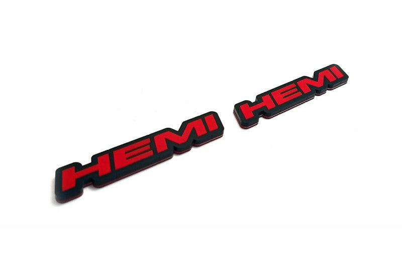 Chrysler emblem for fenders with HEMI logo (type 2) Chrysler emblems decoinfabric