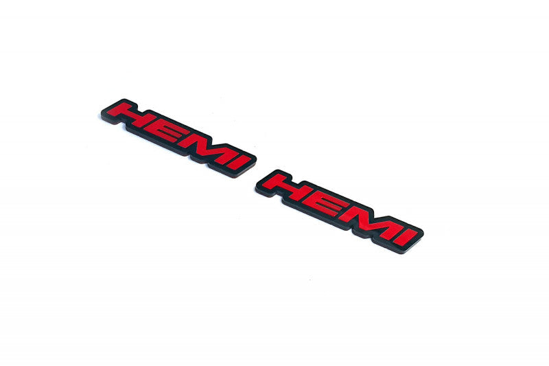Chrysler emblem for fenders with HEMI logo (type 2) Chrysler emblems decoinfabric