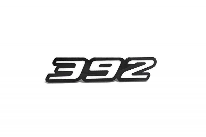 Chrysler tailgate trunk rear emblem with 392 logo Chrysler emblems decoinfabric