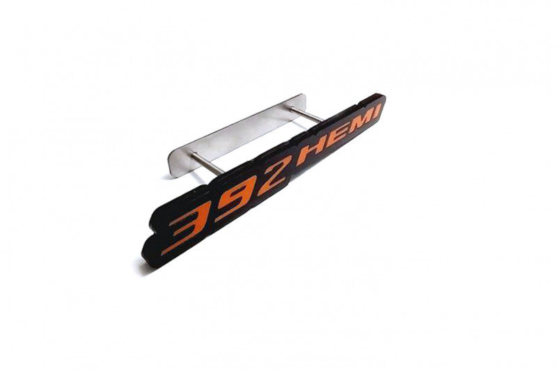 Chrysler Radiator grille emblem with 392HEMI logo Chrysler emblems decoinfabric