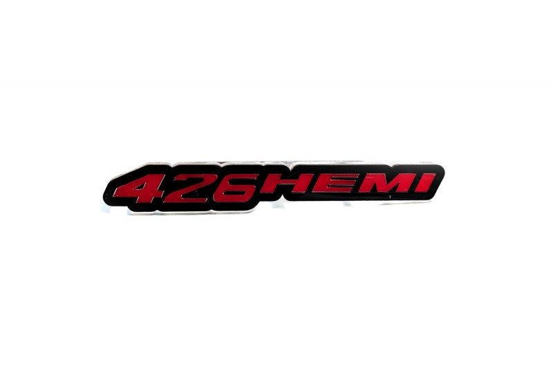 Chrysler Radiator grille emblem with 426HEMI logo - decoinfabric