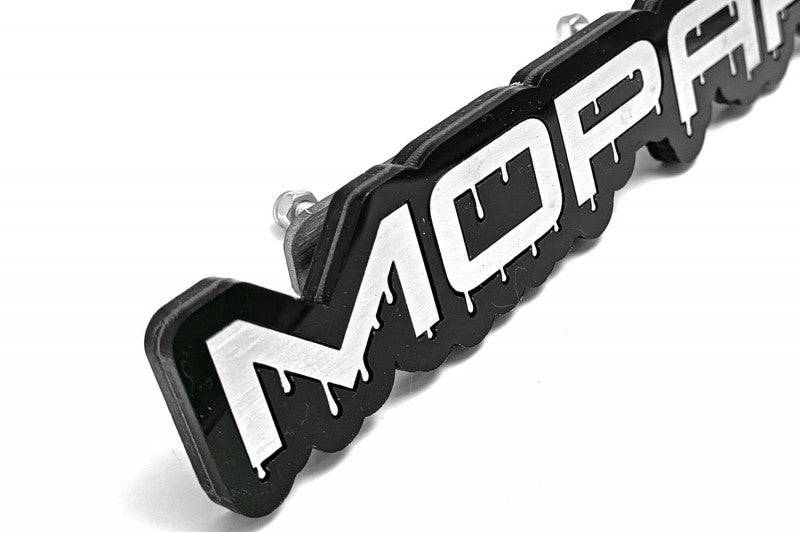 Jeep Radiator grille emblem with Mopar Blood logo Jeep emblems decoinfabric