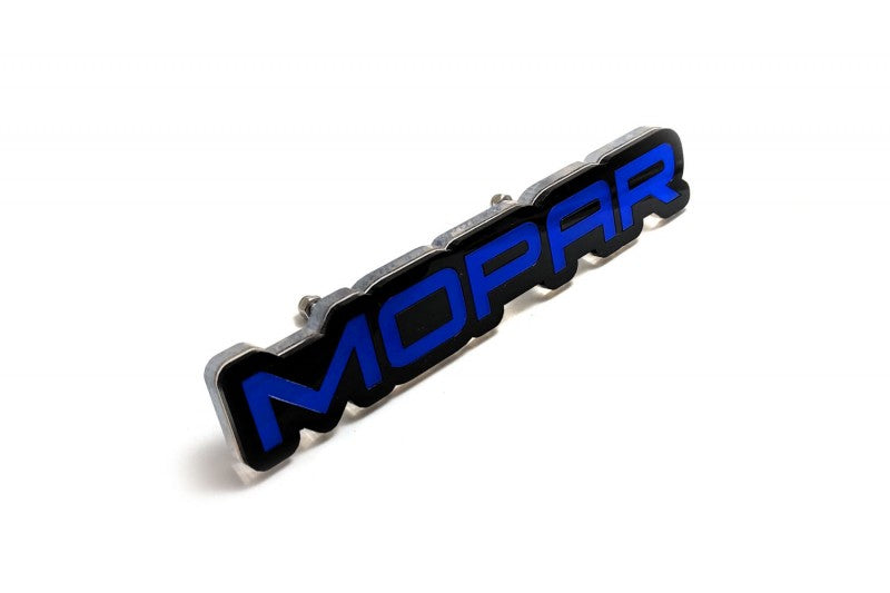 Chrysler Radiator grille emblem with Mopar logo Chrysler emblems decoinfabric