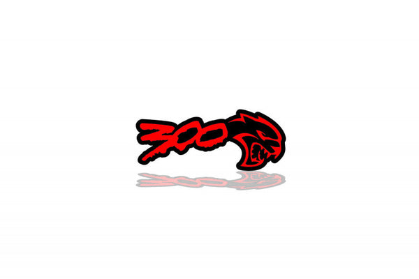 Emblema de la parrilla del radiador de DODGE con el logotipo de Hellcat