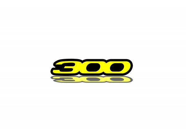 Chrysler Radiator grille emblem with 300 logo Chrysler emblems decoinfabric