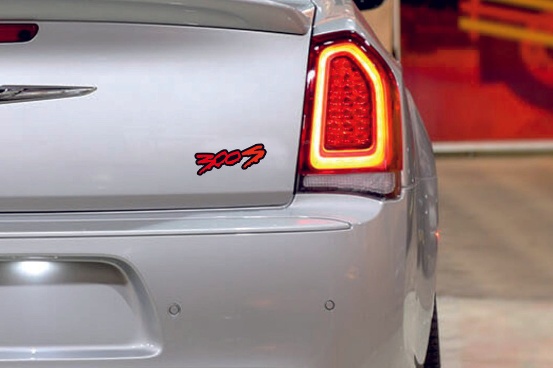 Chrysler 300C II Emblem & Badges set with 300S logo (Type 2) Chrysler emblems decoinfabric