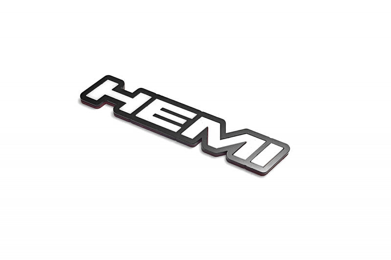 Jeep tailgate trunk rear emblem with Hemi logo (type 2) Jeep emblems decoinfabric