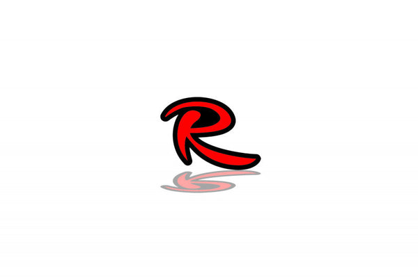 Emblema della griglia del radiatore DODGE con logo R/T