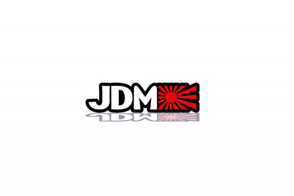 Nissan tailgate trunk rear emblem with JDM logo (type 2)