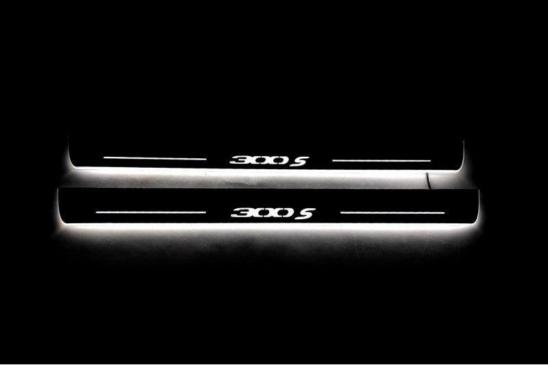 Chrysler 300C II 2011+ Door Sill Protectors With Logo 300S