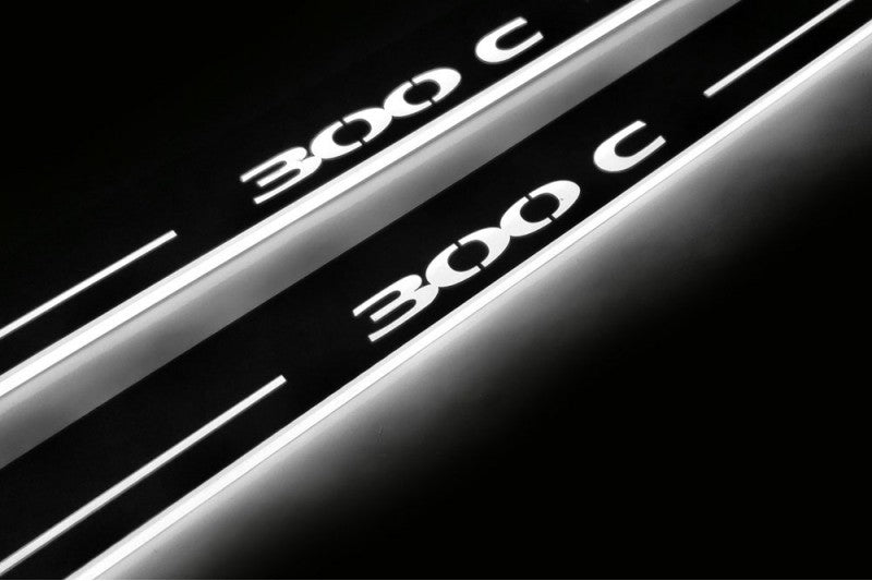Chrysler 300C I Car Sill With Logo 300C - decoinfabric